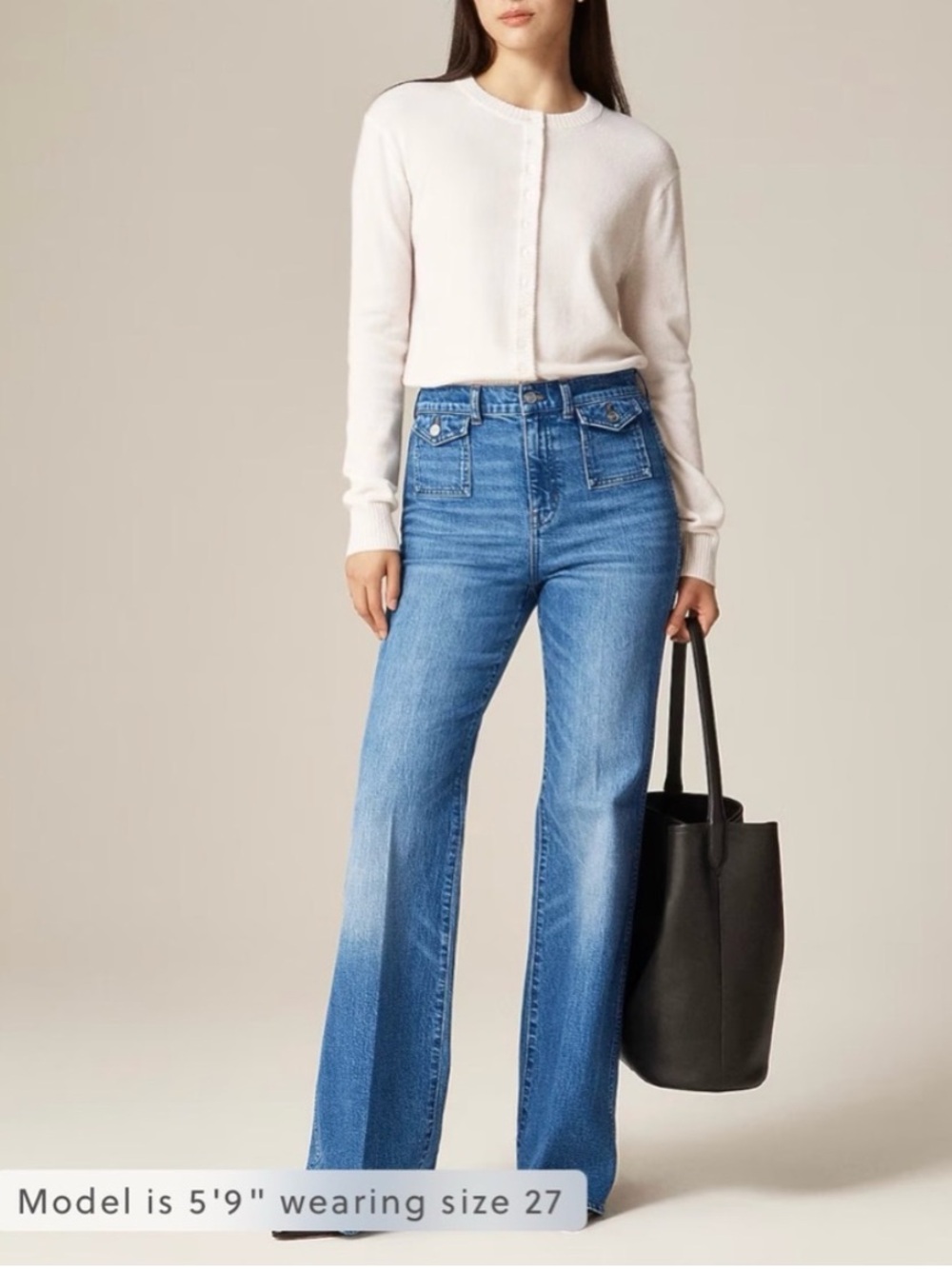 J.CREW VINTAGE FLARE RETRO JEANS SZ 30 NWT